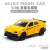 Modelos de Coches de Aleación - Varios TiposVenta Caliente Transfronteriza Juguetes de Coches de Carreras de Simulación de Aleación Superdeportivo con Función de Retracción y Puertas que se Abren