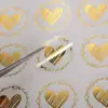 Venta Directa de Fábrica En Stock Oro Mate Plata Mate Estampado Pegatina Estampada Sobre Invitación Sello de Acero Cóncavo y Convexo Pegatina de Sellado Autoadhesiva