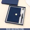 Conjunto de notebook A5 e caneta em estoque, ideal para reuniões e eventos corporativos, um presente prático com opções de personalização de logotipo.
