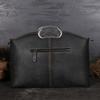 Nuevo bolso de piel auténtica para mujer, bolso de mano cruzado de moda para mujer, bolso de mano vintage de piel de vaca con capa superior, bolso de mano cruzado para mujer, moderno