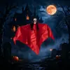 Fantasma Mini Colgante de Halloween con 4 Articulaciones Ajustables, Decoración para Jardín Exterior para Parques de Diversiones, Tela para Atmósfera Festiva