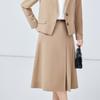 Traje de Oficina Transfronterizo Estilo Humen para Mujer Otoño 2024 Nuevo Chaqueta Falda Leggings Mujer