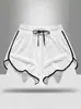 Pantalones casuales de tres cuartos de moda estilo americano para hombre, verano 2026, shorts deportivos versátiles y holgados para maratón