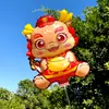 Balão Vermelho da Internet Barraca de Mercado Noturno Empurra Balão da Temporada Escolar Flor Balão Barraca de Balão Clipe de Mão Infantil Desenho Animado