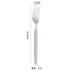 Venta al por mayor del fabricante Cuchillo, Tenedor, Cuchara, Cucharilla, Cuchara de Postre de Cuatro Piezas, Juego de Vajilla Gruesa para el Hogar y el Hotel