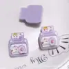 Cámara de Dibujos Animados Gatito Kt DIY Resina Creativo Funda para Teléfono Móvil Colgante para Llavero Hebilla para Zapatos Imán para Refrigerador Caja de Almacenamiento Pegatina