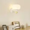 Lámpara de pared acogedora de calabaza para dormitorio, luz para pasillo y corredor, lámpara de pared romántica estilo crema, lámpara de noche creativa nórdica