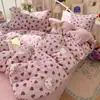 2026 Novo Outono Inverno Cobertor Acolchoado de Lã de Leite Capa de Edredom Roupa de Cama Mais Veludo Lençol de Coral Fleece Capa de Edredom Roupa de Cama Capa de Edredom de Pelúcia