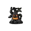 Decoración de Monstruo Árbol de Resina para Halloween Figura Iluminada con LED Regalo Creativo para Fiestas Decoración del Hogar