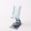 Soporte de Aleación de Aluminio Giratorio 360 grados para Teléfono Móvil, Plegable y Ajustable de Escritorio, Soporte de Acero al Carbono para Tableta, Modelo Portátil al por Mayor