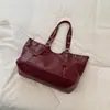 Moda Otoño 2026 Bolso Sencillo de Color Sólido Bajo el Brazo para el Trabajo y los Viajes Diarios, Bolso de Hombro Casual con Diseño de Nicho y Personalidad
