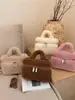 Moda Versátil de Otoño 2026 Transfronteriza Bolso de Mano Peluche Casual Gran Capacidad Bolso de Hombro Cruzado