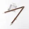 Nueva Correa de Hombro Jacquard de Laberinto con Borde Blanco, Color Sólido, Correa Ajustable para Bolsos de Mujer, Correa Cruzada Individual Ajustable para Hombro