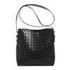 Bolso de Cubo Tejido de Compras de Hong Kong para Mujer 2025 Nuevo Bolso Cruzado Versátil de Gran Capacidad Bolso Tote de Moda para Ir al Trabajo