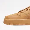 Putian Original Puro Sapatos Masculinos Air Force 1 Branco Puro Clássico Cano Baixo Tênis Branco Cano Alto Cor de Trigo Tênis Af1 Feminino Aj