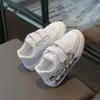 Zapatos Estilo Coreano para Niñas 2026 Primavera y Otoño Nuevos Zapatos Casuales de Caña Baja para Niños Zapatos Blancos Impermeables Zapatos Individuales para Niños