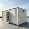Cuarto de almacenamiento temporal a prueba de explosiones para residuos peligrosos, almacén de almacenamiento de residuos peligrosos en contenedor modular, cuarto de almacenamiento temporal de residuos peligrosos móvil a prueba de fuego y a prueba de fugas