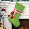 Bolsas de presente de Natal mais vendidas internacionalmente, bolsas de presente de decoração de Natal, sacos de doces, cachecóis, meias de Natal, enfeites de árvore de Natal
