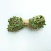 Cuerda de Cáñamo con Hoja de Color Cuerda de Cera de Hoja Cuerda de Vid de Hoja Verde Hecha a Mano DIY Decoración Envoltura de Jarrón Material de Tejido