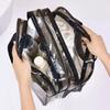 Bolsa de Tocador Impermeable para Separación de Seco y Húmedo, Bolsa de Cosméticos Impermeable, Bolsa de Almacenamiento Portátil de Gran Capacidad, Bolsa de Almacenamiento para Baño y Natación