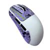 Aplicable a Logitech VAN F1 VXE R1 Dragonfly f1 r1 patrón cruzado de piel de lagarto pegatinas antideslizantes para ratón pegatinas antisudor