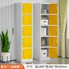 Casillero de una puerta de colores con cerradura, Gabinete de metal, Casillero para empleados, Gabinete de almacenamiento, Casillero para vestidores de baño, Gabinete de almacenamiento de bolsas de múltiples puertas