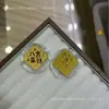 Adesivo de Telefone Ouro Puro 999 2mg Shuibei Adesivo Popular Dourado para Traseira de Telefone Loja de Ouro Transmissão ao Vivo Pequenos Presentes Físicos Varejo