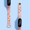 M7Directo de Fábrica Impermeable LED Impresión Digital Dibujos Animados Estudiantes de Primaria y Secundaria Pulsera de Jardín Reloj Deportivo Simple