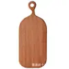 Tabla de cortar de Wengué personalizada Tabla de cortar Tabla de cortar portátil Plato de cena Tabla creativa para bistec para niños Cortador de verduras