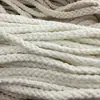Cuerda de Algodón Hueca de 5 mm, Cuerda para Cintura, Cuerda para Bolsas de Regalo, Cuerda para Ropa y Sombreros, Cuerda 100% Algodón