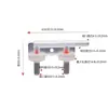 Suministro de fábrica 8mm válvula antirretorno de plástico válvula bios generador de oxígeno máquina de humo de plástico válvula de parada de flujo único