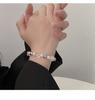 Colar de Pérolas de Cristal Masculino e Feminino Moderno Cool Garota Quente Pulseira Bonita Feminina ins Luxo Leve Nicho Elegante Senso de Alta Qualidade