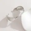 Popular Pulsera Geométrica Ancha de Acero Inoxidable Bañado en Oro de 18 Quilates para Mujer de Amazon Accesible en Instagram Lujo Joyería de Gama Alta que No se Desvanece