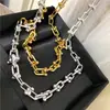 Blogger de Moda Recomienda Collar con Hebilla de Herradura en Forma de U Estilo Minimalista de Moda, Collar Popular para Apilar, Pulsera Estilo Ins para Mujer