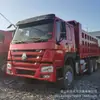 Exportar Caminhão Basculante Usado 371 Cavalos de Potência Howo Norma Nacional II Relação de Velocidade 5,73 Caminhão Basculante Pá Transporte Basculante