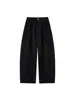 Pantalones de Pierna Ancha Estilo Americano Color Sólido Cuatro Estaciones Micro Flare Elásticos Casuales Sueltos Cintura Alta Adelgazantes Pierna Recta Caída Pantalones de Pierna Ancha