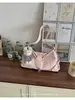 Bolso de Mano de Moda de Gama Alta para Mujer 2026 Nuevo Modelo Comercio Transfronterizo Cuero de Cera de Abeja Bolso Vintage de Hombro o Axila