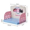 Mesa de Comedor para Mascotas, Utensilios para Comida de Gato, Plato de Cena para Mascotas Antivuelco, Estante de Almacenamiento Ajustable, Mesa de Comedor Ritual para Perros