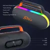 Altavoz de Escritorio Portátil Sing-E Zqs-P30 de Venta Caliente Transfronteriza con RGB, Altavoz para Computadora y Coche, Inalámbrico