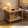 Mesa de cabeceira simples e moderna, adequada para apartamentos de aluguel, prateleira de armazenamento estreita para o quarto, mesa de cabeceira