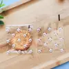 Opp saco transparente embalagem saco autoadesivo assar biscoitos de alimentos saco de doces 7 * 7 cor desenhos animados saco de presente pequeno