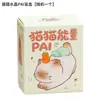 Caja Misteriosa de Cristal Pai Gato Figuras de Animales Lindas y Adorables Piedra Cruda de Cristal Natural Adornos para Alivio del Estrés Venta al por Mayor