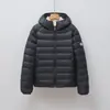 Chaqueta de plumón acanalada para pareja Pinghu Chixin 90% plumón nuevo estándar nacional, abrigo casual cálido con capucha unisex