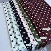 Tecido Estampado Três Padrões Primavera e Verão Chiffon Poá 1,5 Tecido para Vestido Camisa Semitransparente Roupas Infantis Decoração com Lenço de Seda