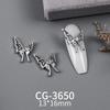Internet Celebridade Novo Estilo Quente-venda Luz Estilo de Luxo Textura de Alta-grade Borboleta Cadeia Flash Diamante Zircon Nail Art Jóias G3644