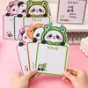 Prancheta de Desenho Apagável de Panda para Crianças Educação Infantil Pré-Escolar Placa de Escrita e Rabisco Dupla Face Quadro de Mensagens Apagável para Estudantes