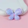 Mariposa Semiacabado Ultrasonido Color Fino Brillo Niña Accesorios para Pasador y Diadema Materiales Hechos a Mano para DIY