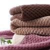 Toalla de piña suave absorbente pelusa hogar diario simple piña coral vellón toalla fábrica mayoreo