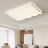 Nueva Lámpara de Techo Estilo Crema Simple Moderna para Habitación, Dormitorio, Sala de Estar, Lámpara Principal de Hall de Villa de Alta Gama