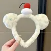 Diadema de Peluche Antideslizante Linda para Lavado de Cara 2026 Nuevo Estilo Diadema para Mujeres Aplicación de Mascarilla Goma para el Pelo Pinza para el Pelo Tocado